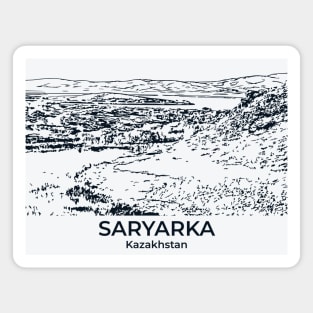 Saryarka - Kazakhstan Magnet